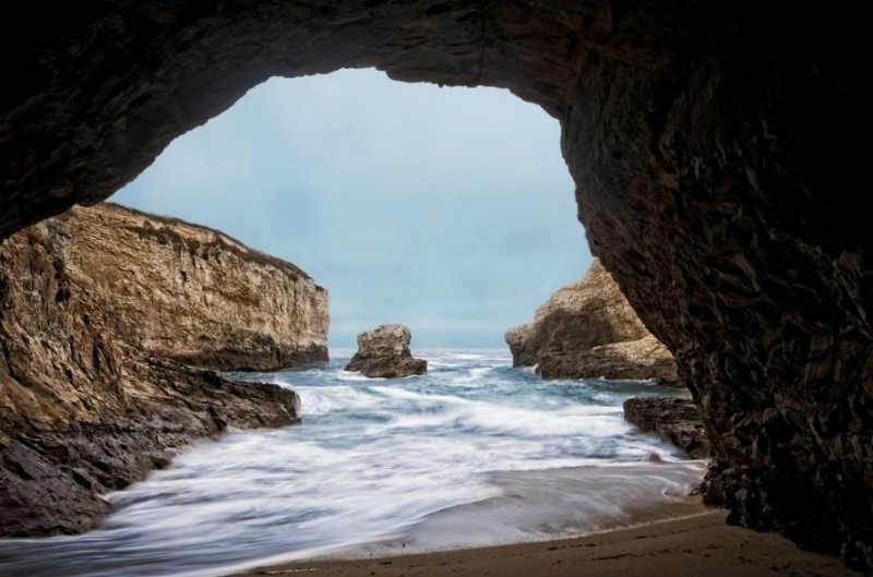 Shark Fin Cove - secret spots in Santa Cruz