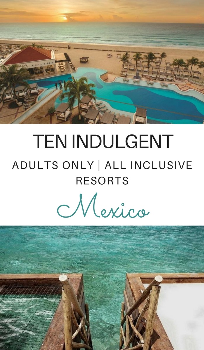So beautiful! Theres nothing like an indulgent getaway without kids to relax & rejuvenate. These 10 adults only all inclusive resorts in Mexico are waiting just for you. Click through to read now...