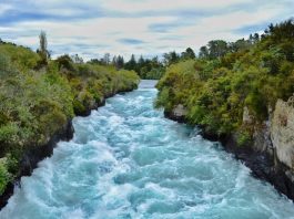 Huka Falls - New Zealand travel tips