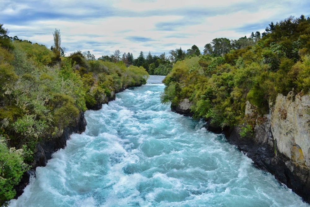 Huka Falls - New Zealand travel tips