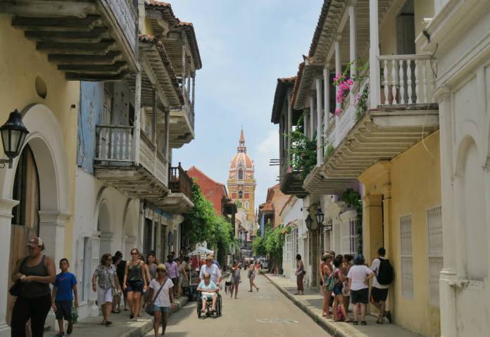 Writing while traveling in Cartagena, Colombia