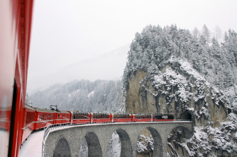 Bernia Express: Train trips in Switzerland
