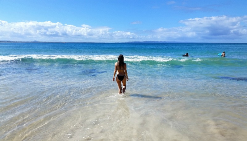 Little Cove - Exploring the rock pools at Noosa National Park