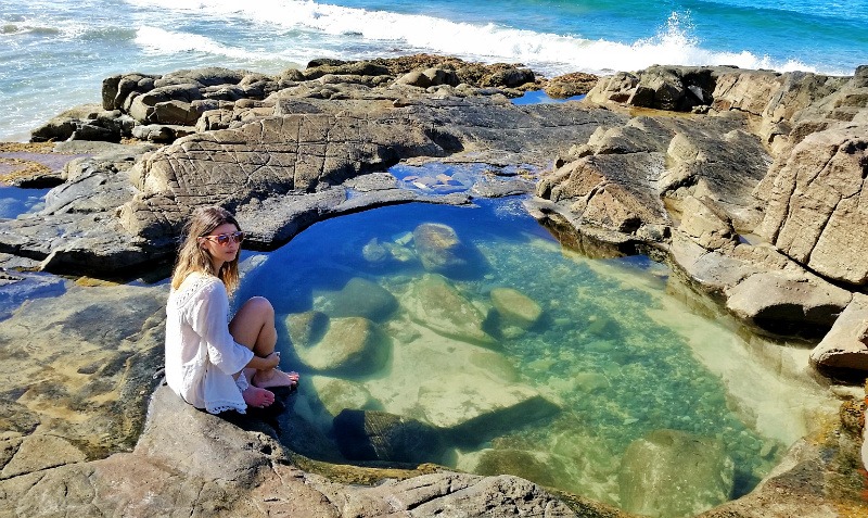 Little Cove - Exploring the rock pools at Noosa National Park