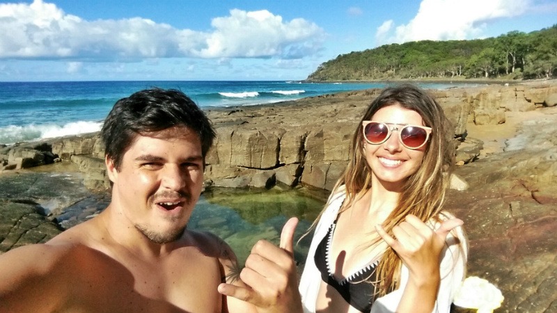 Little Cove - Exploring the rock pools at Noosa National Park