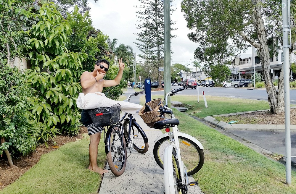 Boutique Byron Bay Accommodation: 28 Degrees Byron Bay Review - Bicycles