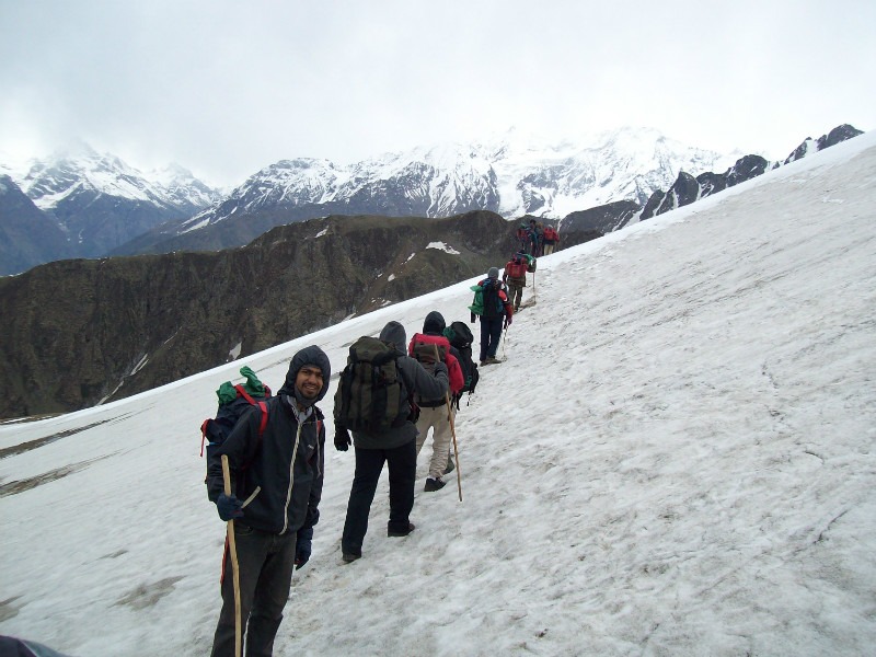 Snowy Sar Pass - The Sar Pass Trek In India