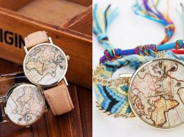 World map watches are super hot as far as travel fashion accessories go right now. Get your hands on these 4 amazing world map watches for under $30!