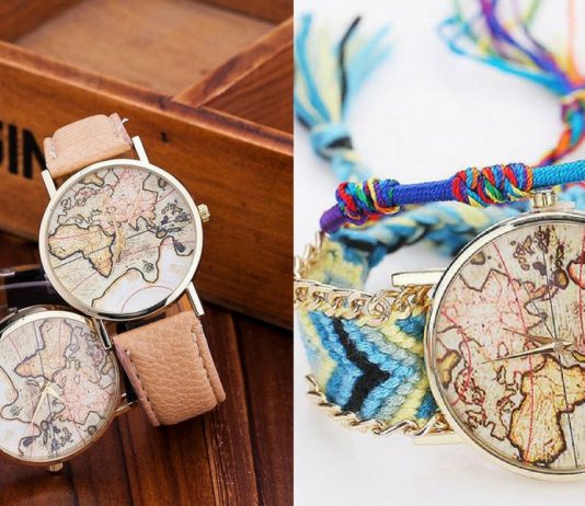 World map watches are super hot as far as travel fashion accessories go right now. Get your hands on these 4 amazing world map watches for under $30!