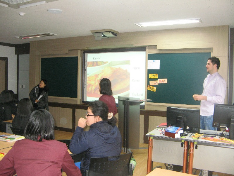Teach English in South Korea - Classroom