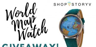 To celebrate the launch of our brand new travel gift store, SHOP STORYV, we're giving away a bunch of amazing world map watches! Click through to get yours!