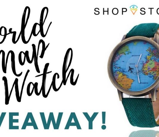 To celebrate the launch of our brand new travel gift store, SHOP STORYV, we're giving away a bunch of amazing world map watches! Click through to get yours!
