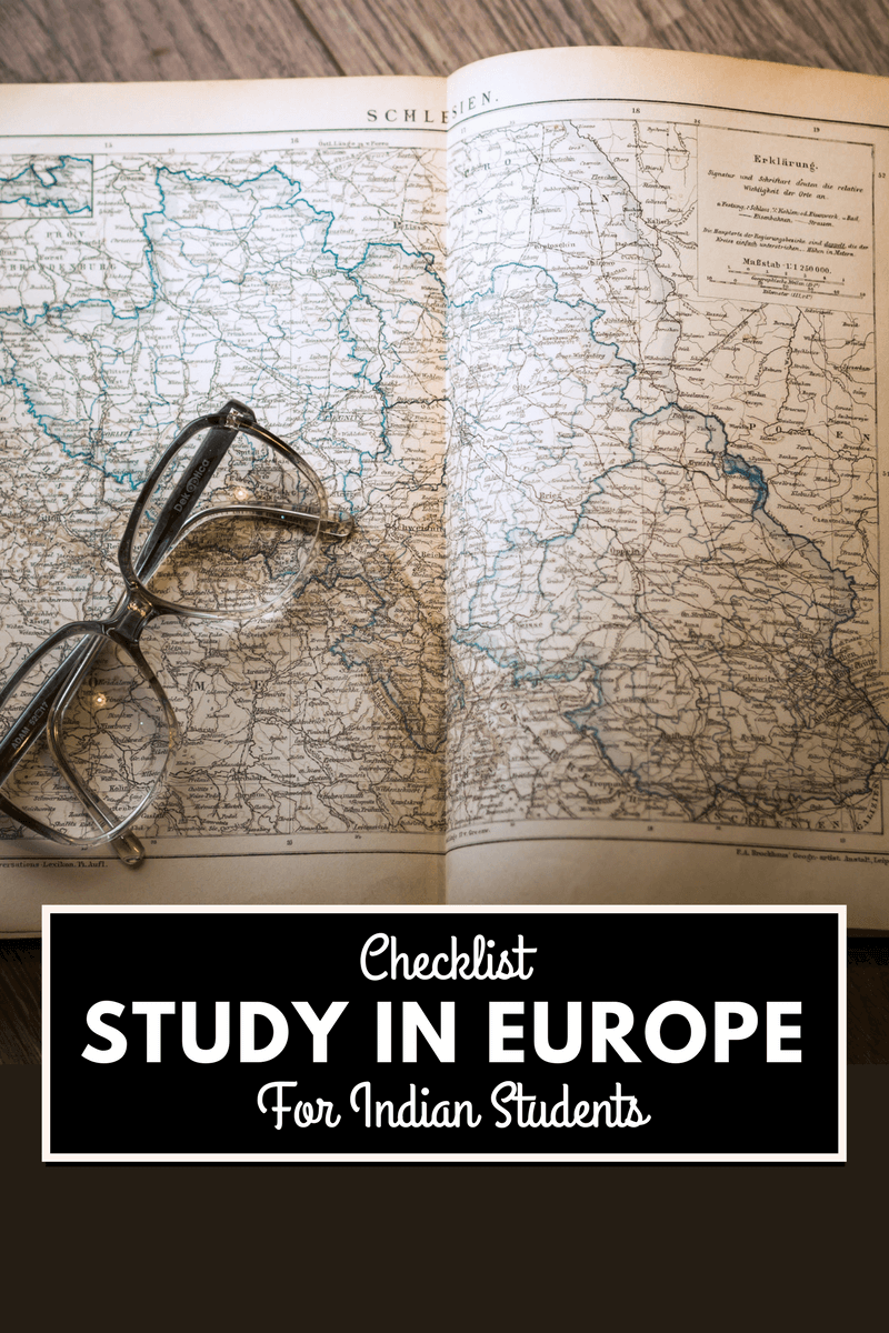 Here's a quick list of handy things an Indian student planning on studying in Europe should keep in mind! Based on my own experience...