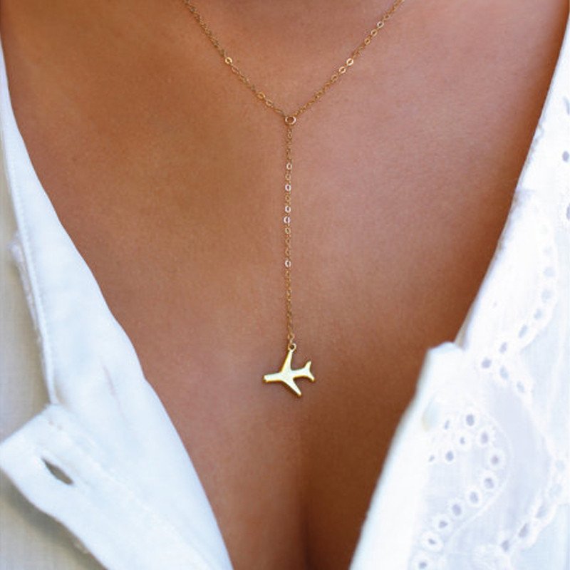 Fly Away With Me Necklace - Summer Travel Gifts For Female Travelers