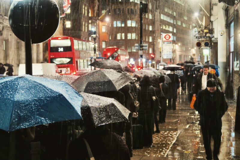 The London weather: Tips for solo travel in London 