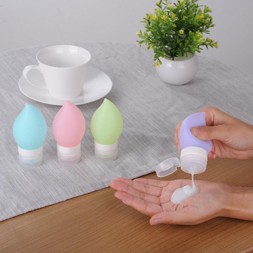 Teardrop Silicone Travel Bottles - Summer Travel Gifts For Female Travelers