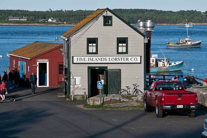Lobster in Maine: Five Islands Lobster Co