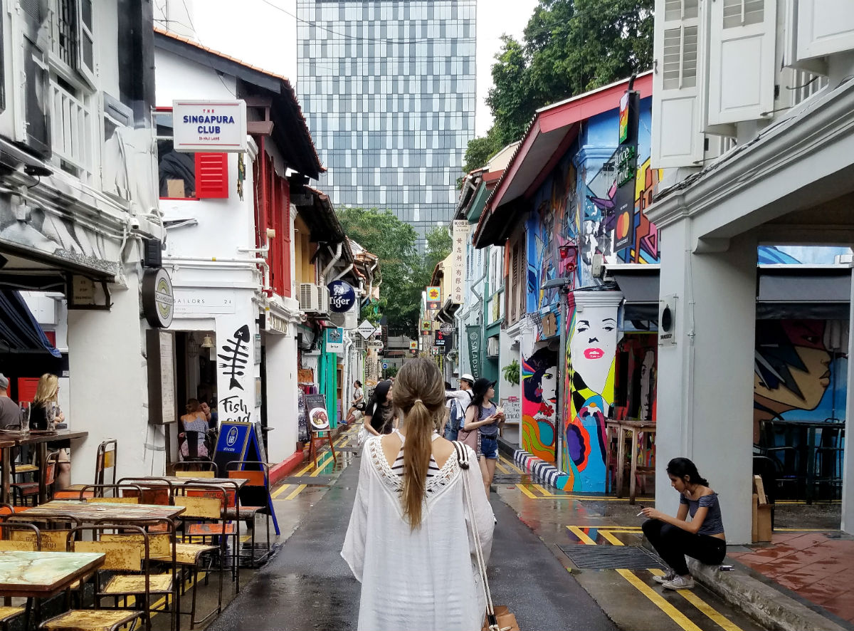 48 hour Singapore travel itinerary: Kampong Glam streets
