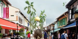 48 hour Singapore travel itinerary: Sultan Mosque, Kampong Glam