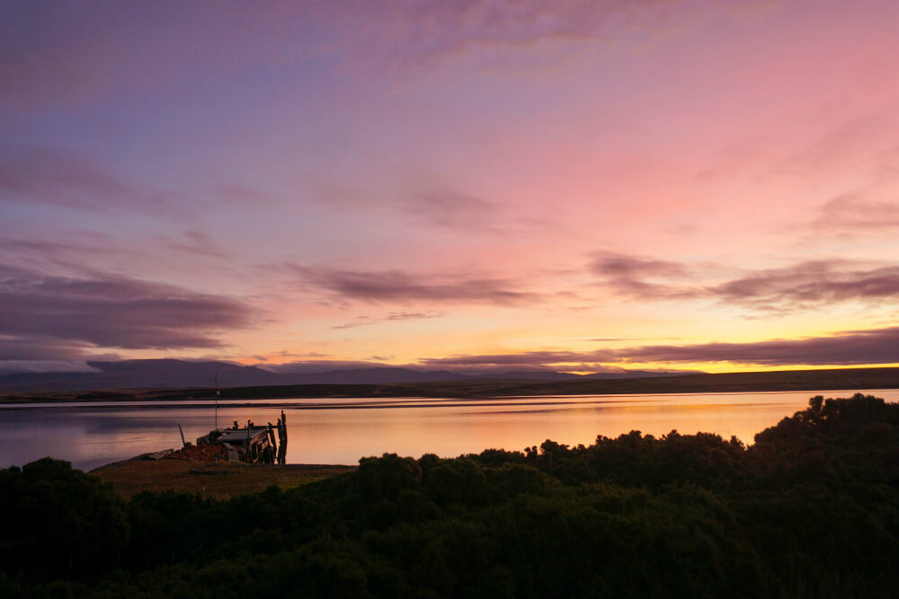 Falkland Islands sunset