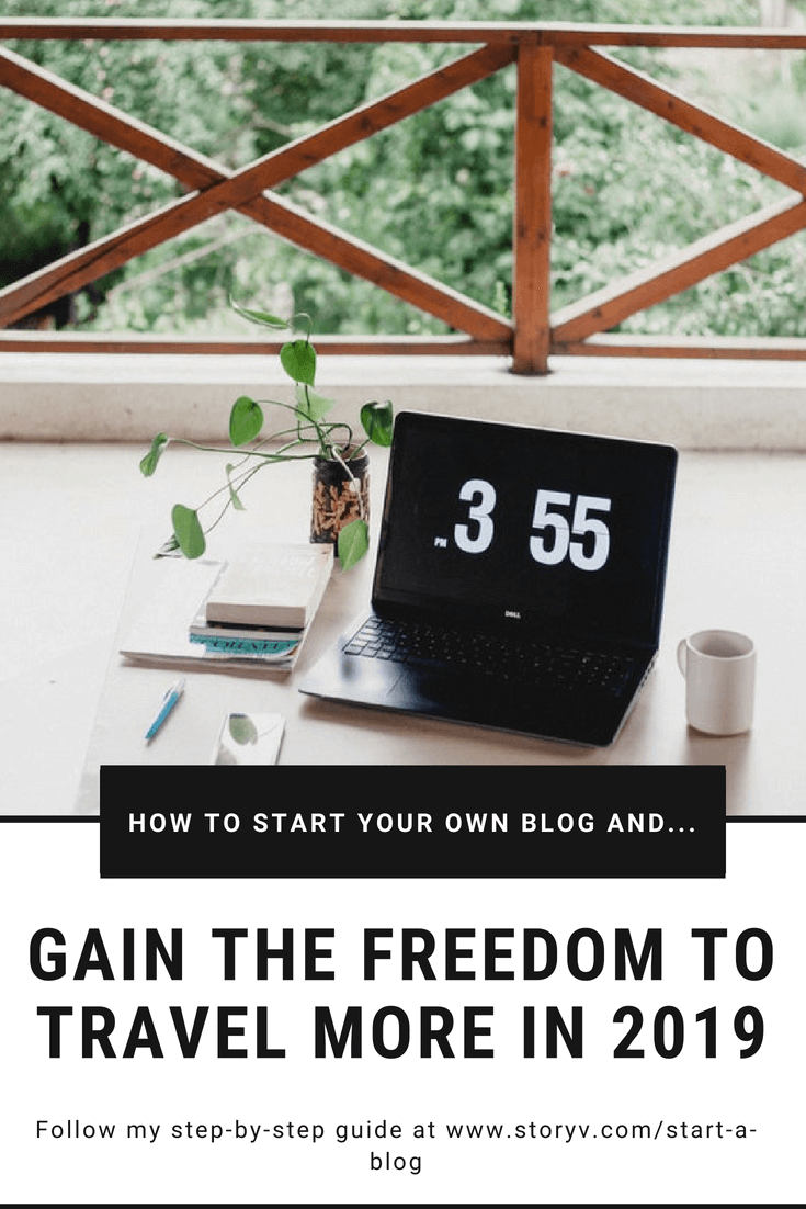 In our ultimate guide to starting a blog, learn how to start a #blog that gives you the freedom to become location independent & make money while traveling in 2019. Don't fall behind the crowd - run your online #business from anywhere. Get started now! #travel #digitalnomad