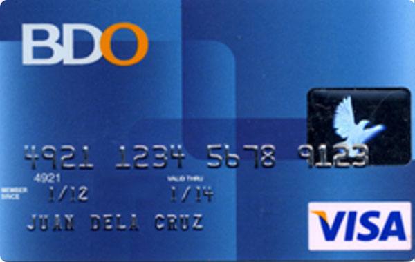 BDO Credit Card - BDO Classic Visa, the every day card with perks