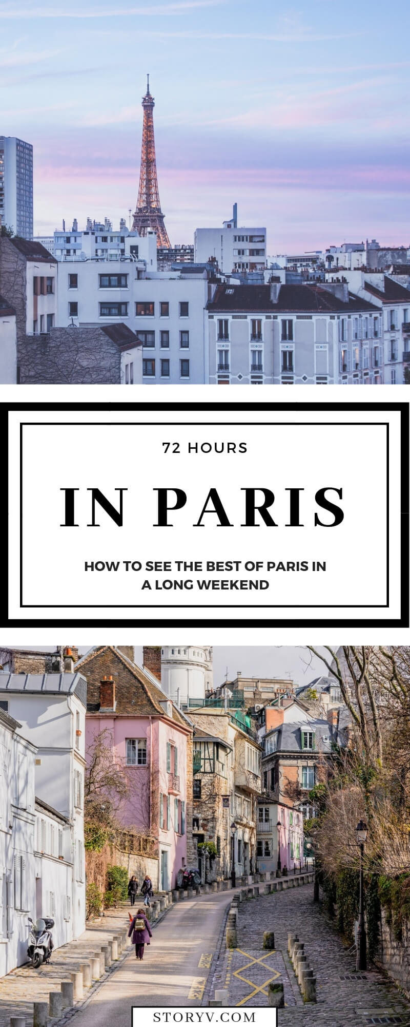 Long weekend coming up & thinking about visiting Paris? Here's how to plan 72 hours in Paris without missing out on the best (& most unique) things it has to offer.