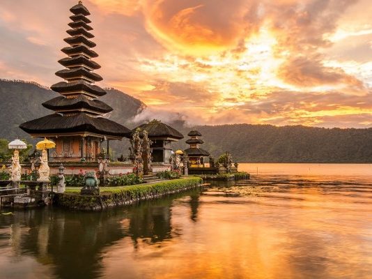 10 Cheapest Travel Destinations To Visit In 2019 (That Aren’t Thailand Or India) A View of Puru Bratan Temple, Indonesia