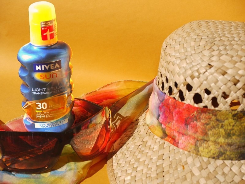 Protect your skin from the sun, use sunscreen.