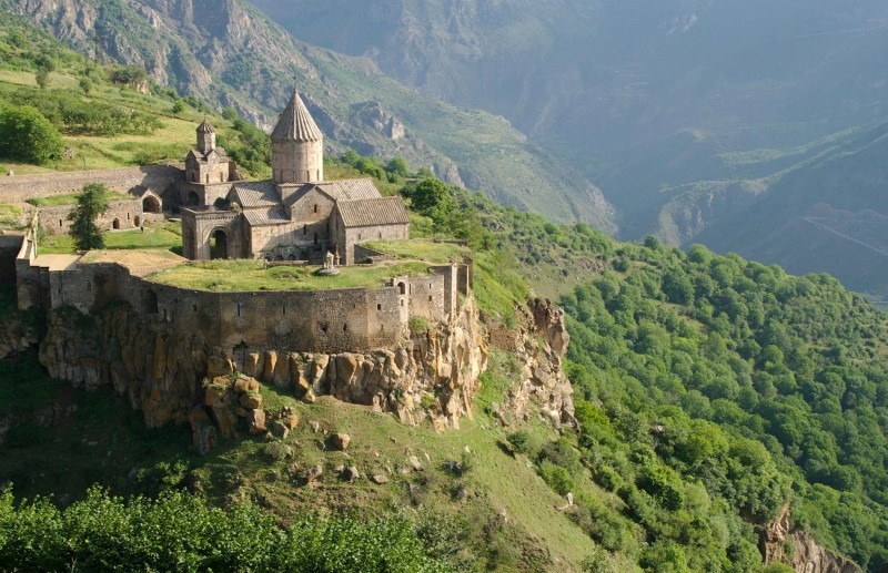 A view from Tatev Monastery, Armenia