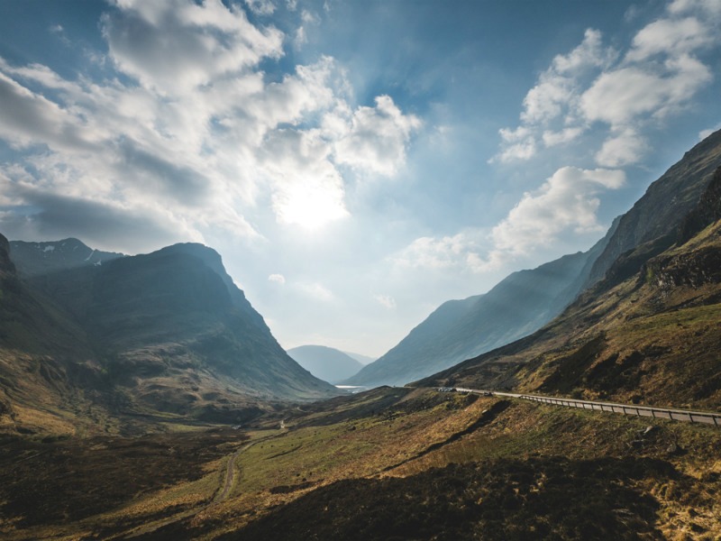 Travelling the UK as a couple - Scottish Highlands