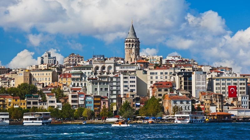 A view of Istanbul cityscape Turkey