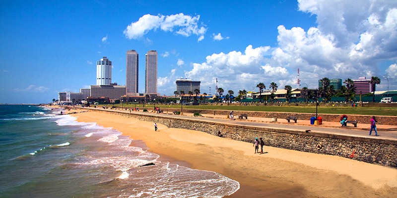 The historic Galle Fort