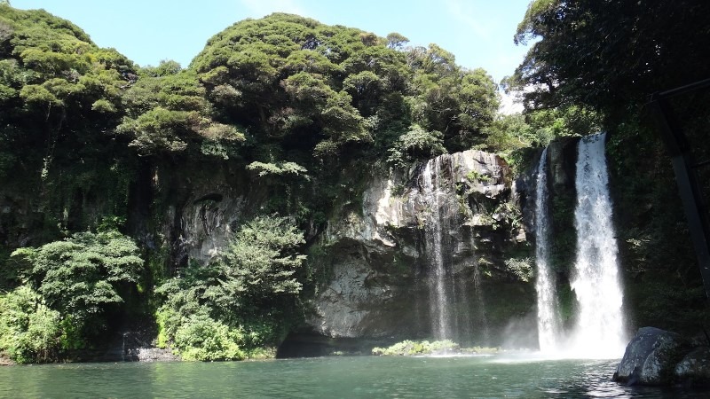 Natural Wonder of South Korea, Cheonjeyeon Waterfall