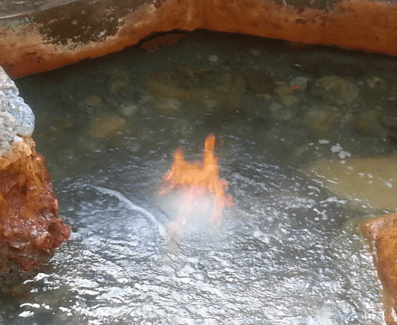 See fire and water mix in Jamaica