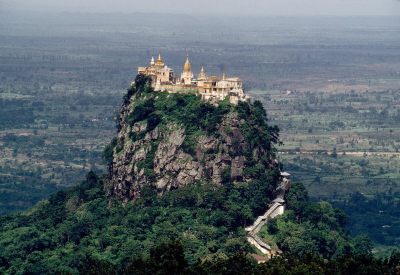 Mount Popa Monastery is One of the Most Breathtaking Monasteries in the World