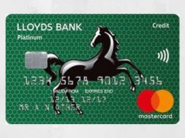 Lloyds Bank offers a low rate Platinum credit card.