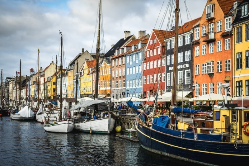 Copenhagen, Denmark one of the safest travel destinations.