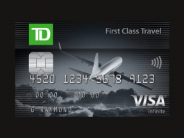 TD First Class Visa Infinite Credit Card – How to Apply?