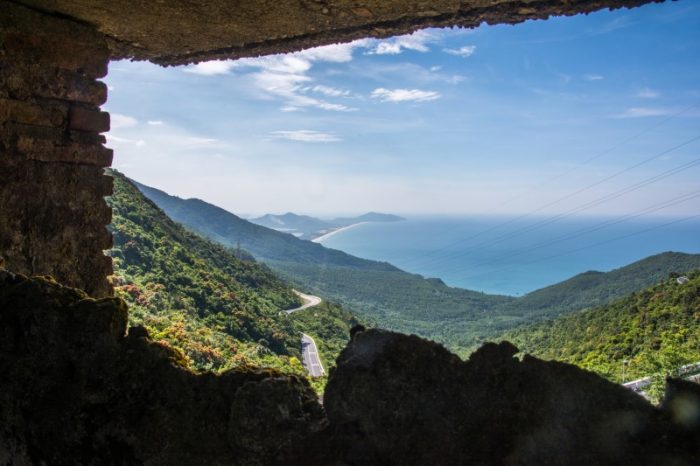 One place to explore by motorbike in Southeast Asia is Hai Van Pass, Vietnam.