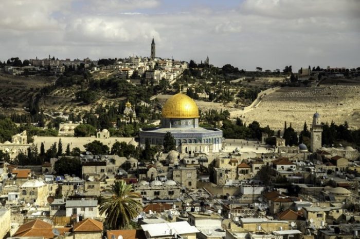 One of the most walkable cities in the world, Jerusalem in Israel.