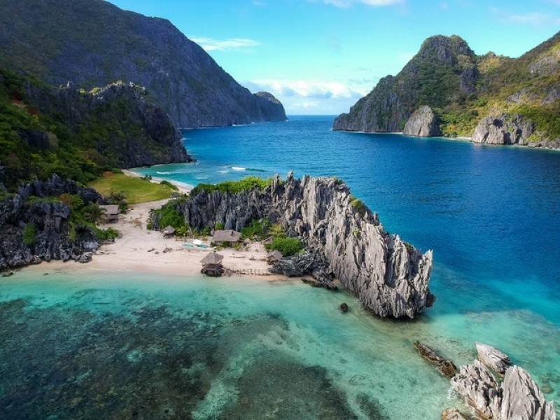 Palawan, Philippines one of the safest travel destinations.