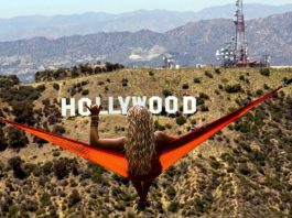 Female Relax Woman Hammock Girl Hollywood Height