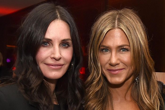 Jennifer Aniston and Courtney Cox