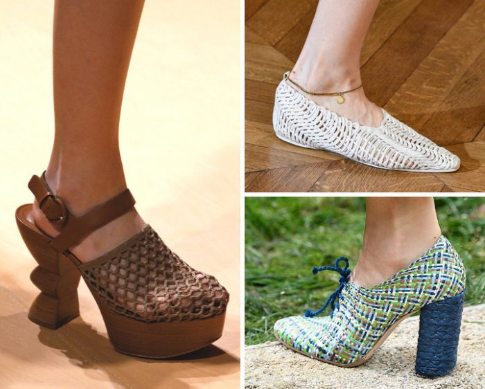 Woven shoes are one of the trendy shoes of 2019