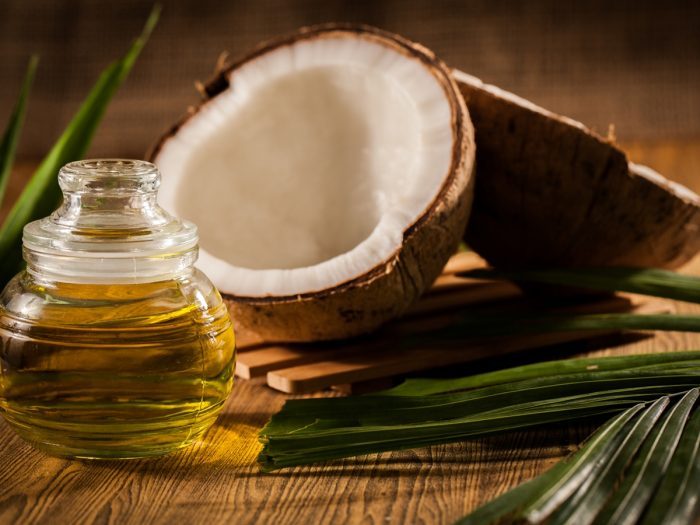 Coconut oil is natural way to healthy hair 