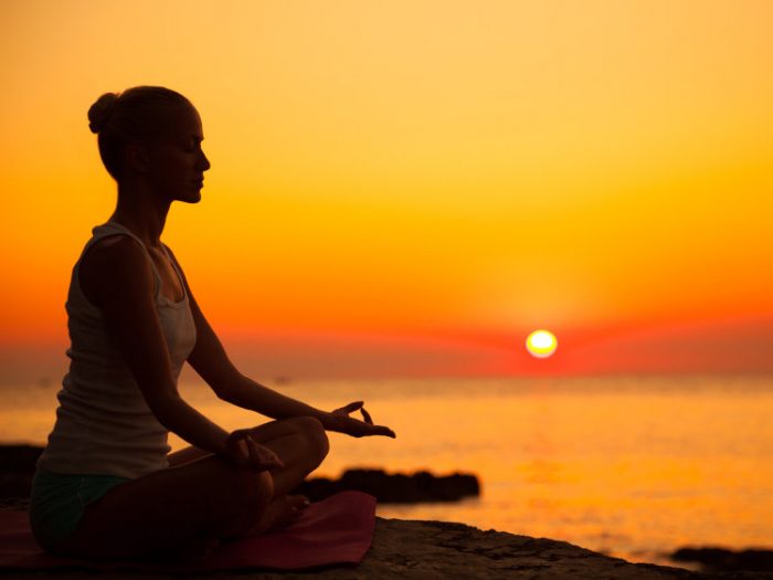For a beginning of mindfulness meditation find your quiet and peaceful place 