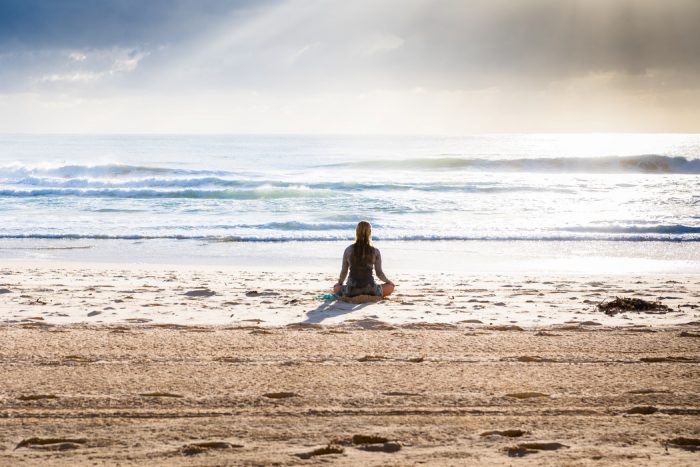 Mindfulness meditation is accepting your thoughts 