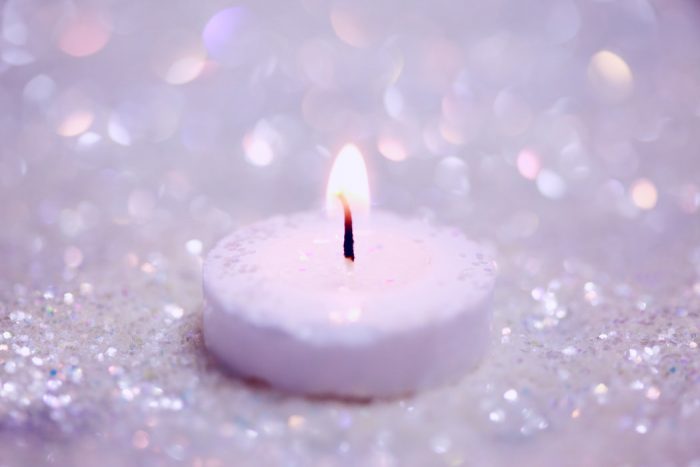 Candles and music can help with mindfulness meditation 