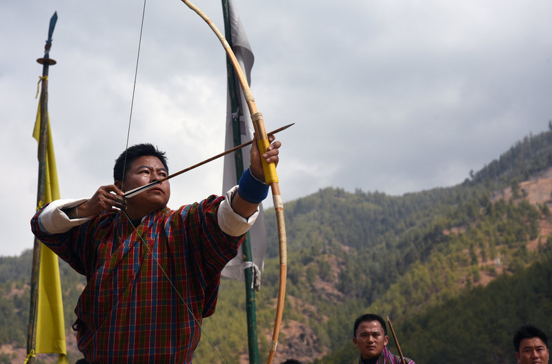 One of the facts about Bhutan is that archery is its national sport. 